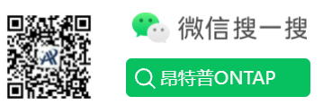 昂特普微信公众号 iONTAP 二维码